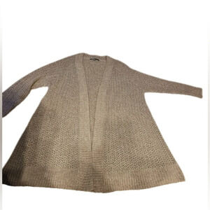 89th & Madison Tan Long Cardigan